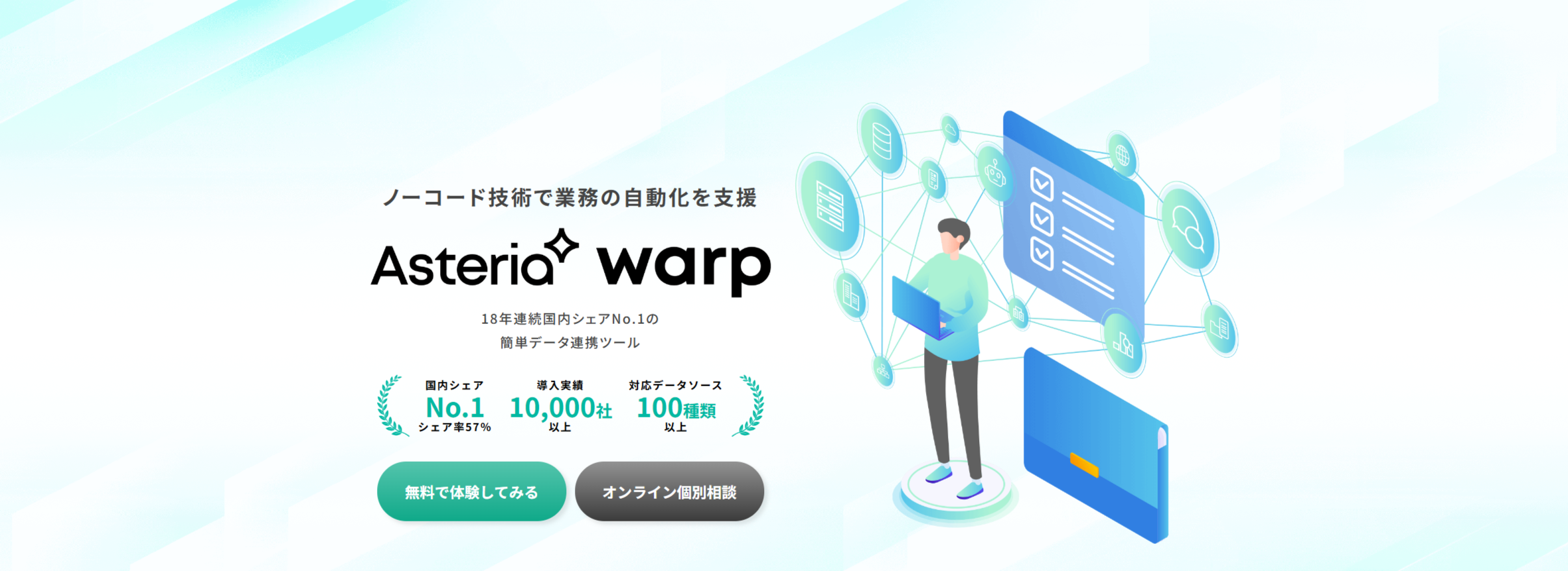 ASTERIA Warpの概要画像
